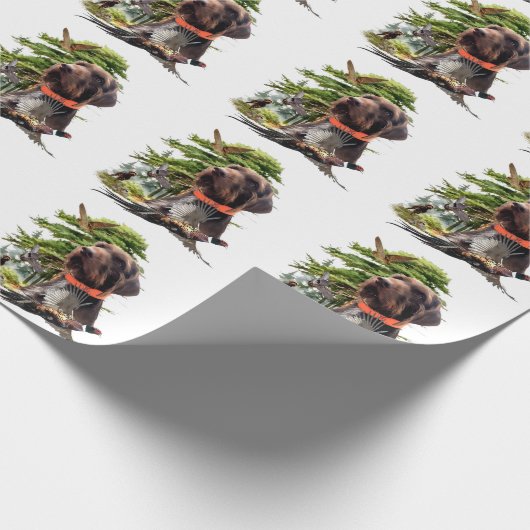 Pudelpointers Cadeaupapier (Hoek)