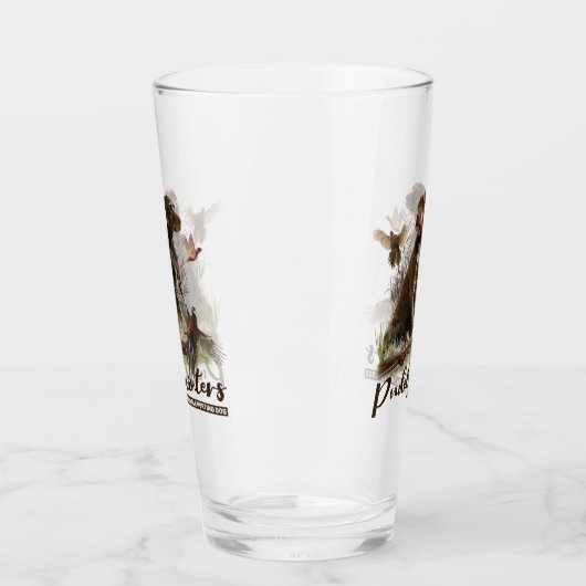 Pudelpointers, jachtfazant glas (Links)