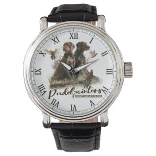 Pudelpointers, jachtfazant horloge