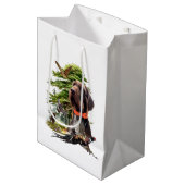 Pudelpointers Medium Cadeauzakje (Voorkant Gekanteld)