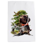 Pudelpointers Medium Cadeauzakje (Voorkant)