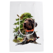 Pudelpointers Medium Cadeauzakje (Achterkant)