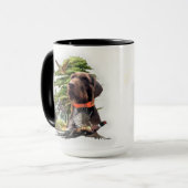 Pudelpointers Mok (Voorkant links)