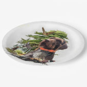 Pudelpointers Papieren Bordje (Gekanteld)