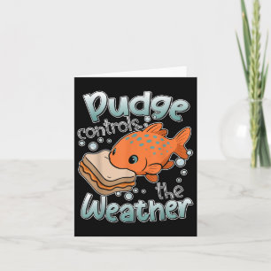 Pudge Beheerst Het Weer Grappig Shirt Dames Heren Kaart