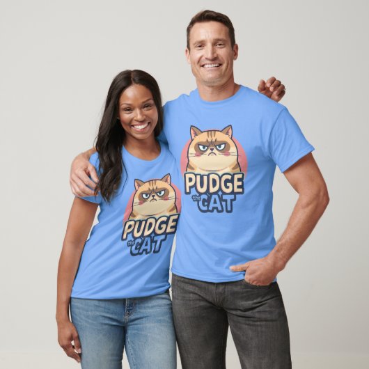 Pudge the cat t-shirt (Unisex)