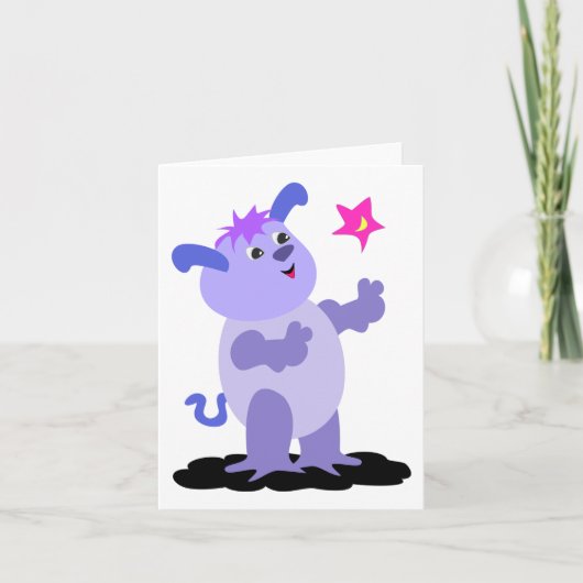 Pudgy Alien Kaart (Voorkant)