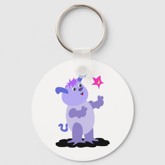 Pudgy Alien Sleutelhanger (Achterkant)