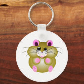 Pudgy Hamster Sleutelhanger (Voorkant)