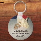 Pudgy Hamster Sleutelhanger (Voorkant)