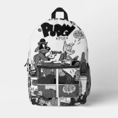 PUDGY Pig Comics Backpack  Bedrukte Rugzak (Voorkant)