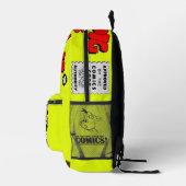 PUDGY PIG Comics Backpack Bedrukte Rugzak (Rechts)