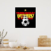 Pudimos Spain motivatie World Champions logo Poster (Keuken)