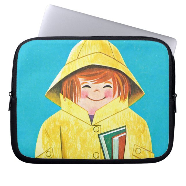 Pudles of Fun Laptop Sleeve (Voorkant)