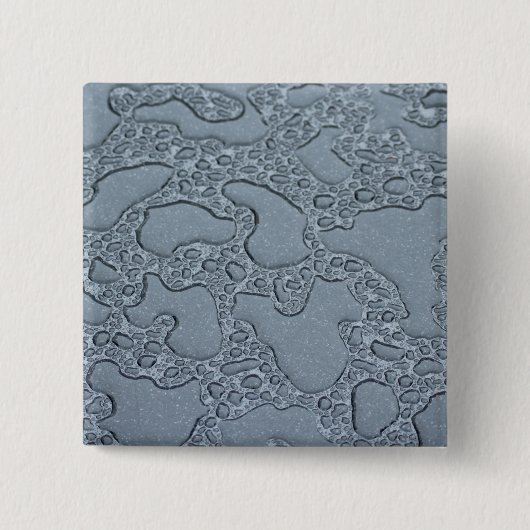Pudles of Rain Vierkante Button 5,1 Cm (Voorkant)
