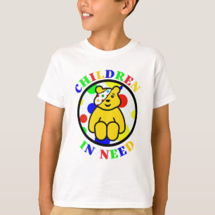Pudsey Beer Face Kinder-Funny T-shirt