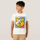Pudsey Beer Gezicht T-shirt (Voorkant volledig)