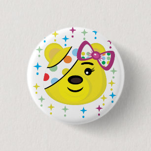 Pudsey beer ronde button 3,2 cm