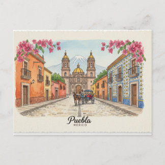 Puebla, Briefkaart