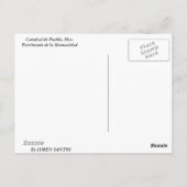 PUEBLA BRIEFKAART (Achterkant)
