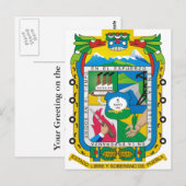 Puebla, Mexico Briefkaart (Voorkant / Achterkant)