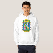 Puebla, Mexico Hoodie (Voorkant volledig)