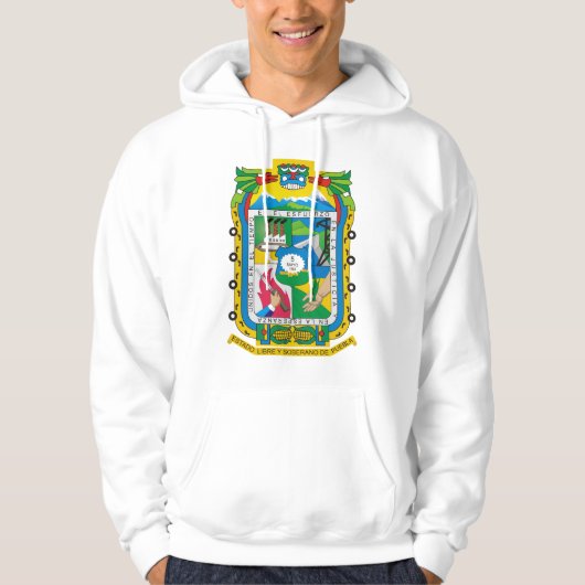 Puebla, Mexico Hoodie (Voorkant)