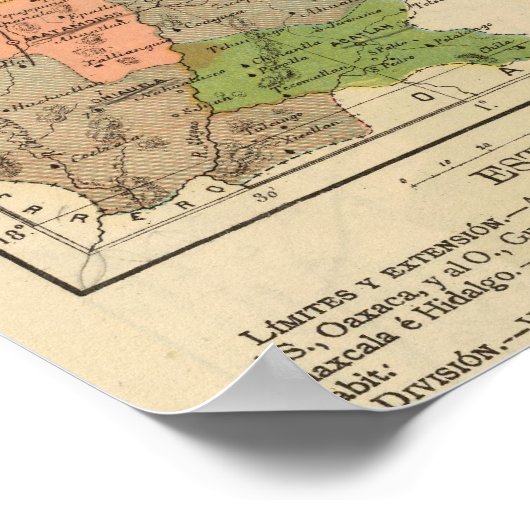 Puebla, Mexico Poster (Hoek)