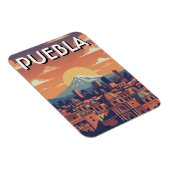 Puebla Mexico Reizen Magneet (Rechterzijde)