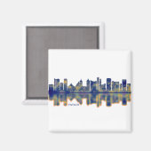 Puebla Skyline Magneet (Voorkant / Achterkant)