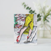 Pueblo Blanco Tango Briefkaart (Staand voorkant)