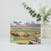 Pueblo Bonito, Chaco Canyon, New Mexico Briefkaart (Staand voorkant)