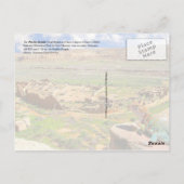 Pueblo Bonito, Chaco Canyon, New Mexico Briefkaart (Achterkant)