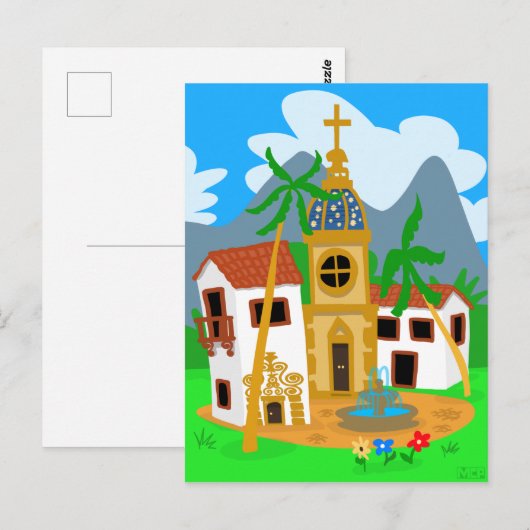 Pueblo Briefkaart (Voorkant / Achterkant)