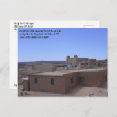 Pueblo Chapel met begraafplaats links Briefkaart (Voorkant / Achterkant)
