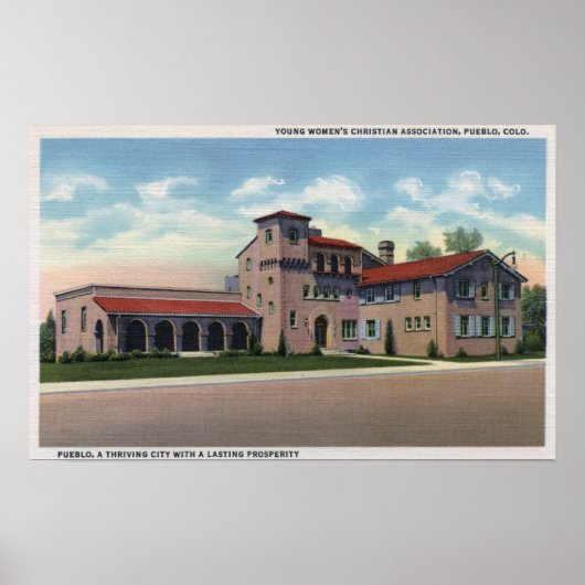 Pueblo, Colorado - Christelijke jonge vrouwen Poster (Voorkant)