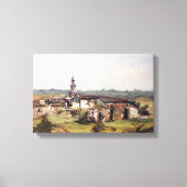 Pueblo de Lugo/Village in Lugo Canvas Afdruk (Voorkant)