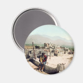 Pueblo de Taos New Mexico Magneet (Voorkant / Achterkant)