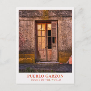 Pueblo Garzón, Uruguay-Deuren van de Wereld Briefkaart