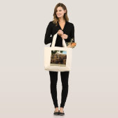 Pueblo Grote Tote Bag (Voorkant (model))