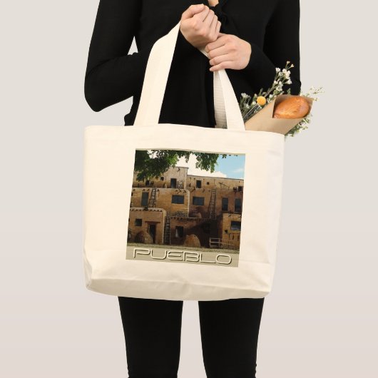 Pueblo Grote Tote Bag (Voorkant (product))