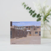 Pueblo Homes on the Mesa West of Albuquerque, NM Briefkaart (Staand voorkant)