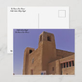 Pueblo Indian Village Chapel Briefkaart (Voorkant / Achterkant)