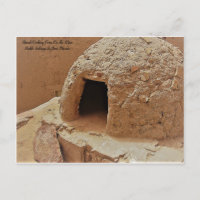 Pueblo Indians die Oven koken/pakken