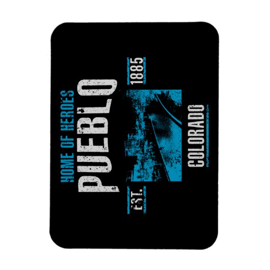 Pueblo Magneet (Verticaal)