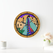 Pueblo Native American Southwest Design Grote Klok (Huis)