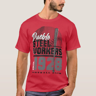 Pueblo Staalarbeiders Honkbal T-shirt