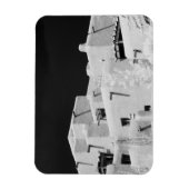 Pueblo stijl adobe Inn bij Loretto, Santa Fe, New Magneet (Verticaal)