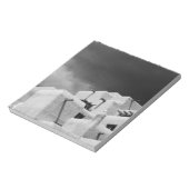 Pueblo stijladobe Inn in Loretto, Santa Fe, New 2 Notitieblok (Linkerzijde)