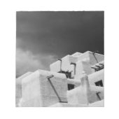 Pueblo stijladobe Inn in Loretto, Santa Fe, New 2 Notitieblok (Voorkant)